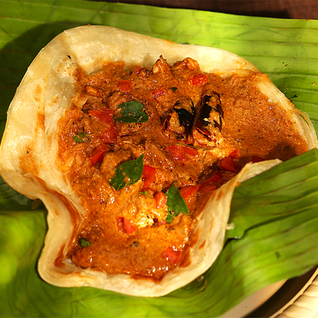 Chicken Kizhi Parotta