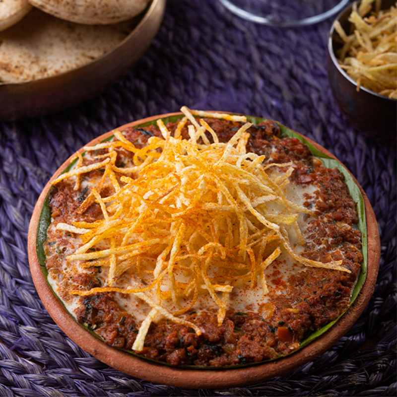 Tamatar Ki Chaat with Homemade Bhujiya